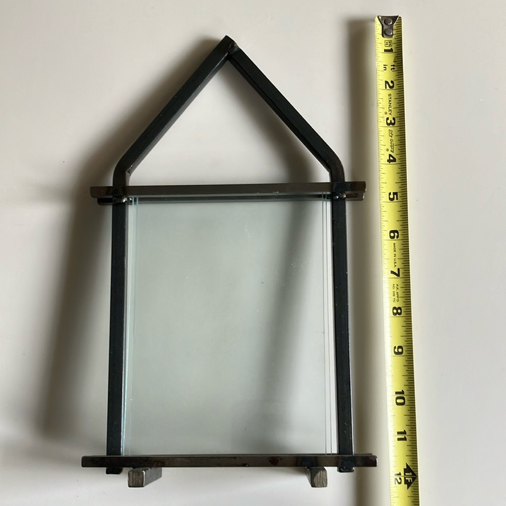 Beautiful iron picture frame.